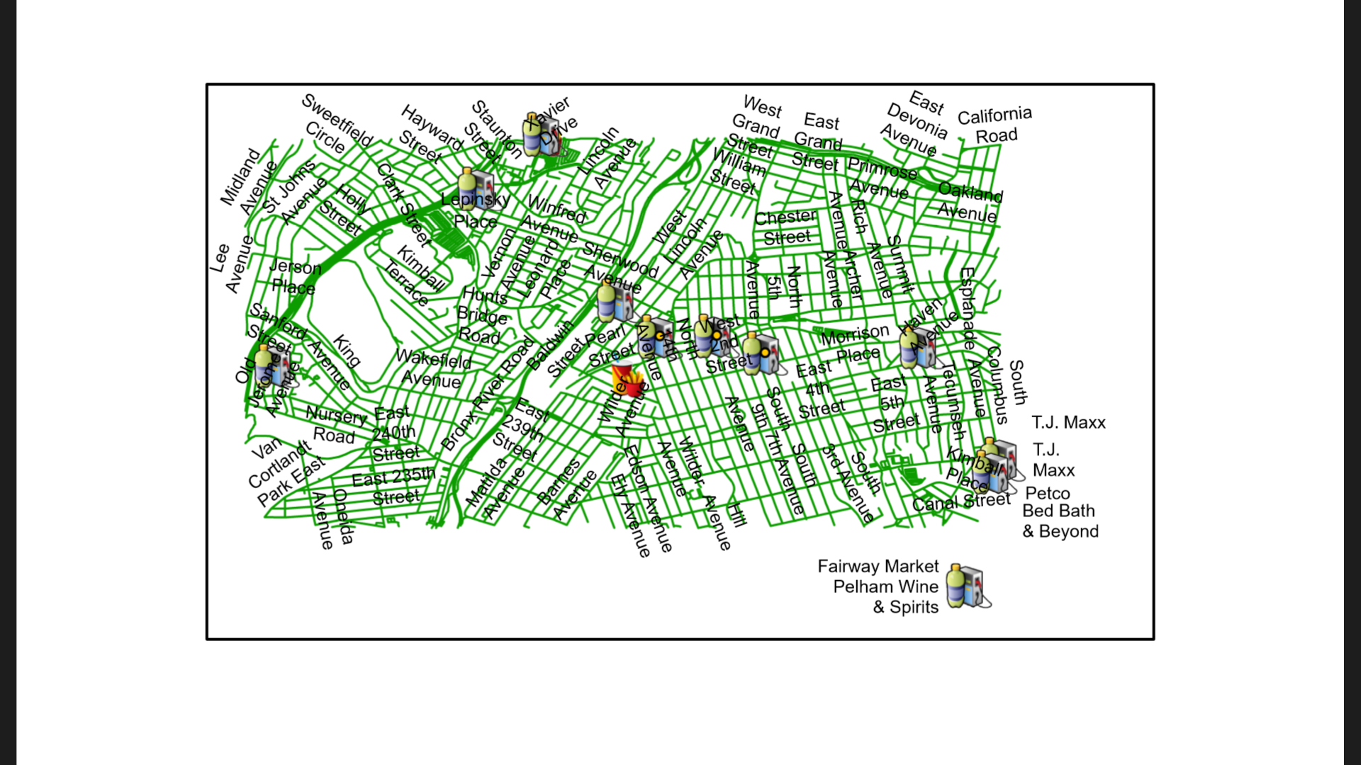 Geo-Coding Stores of New York using ESRI'S ArcGIS